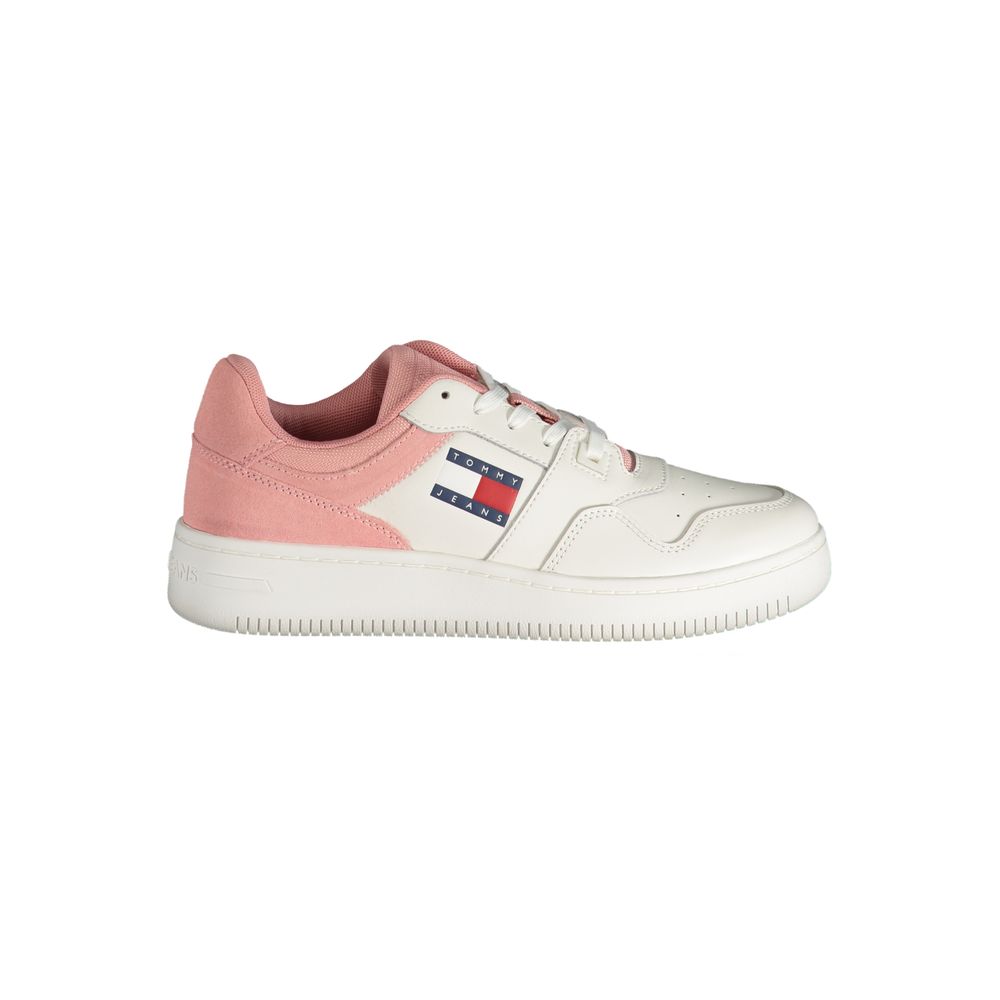 Fashionsarah.com Fashionsarah.com Tommy Hilfiger Pink Polyester Sneaker