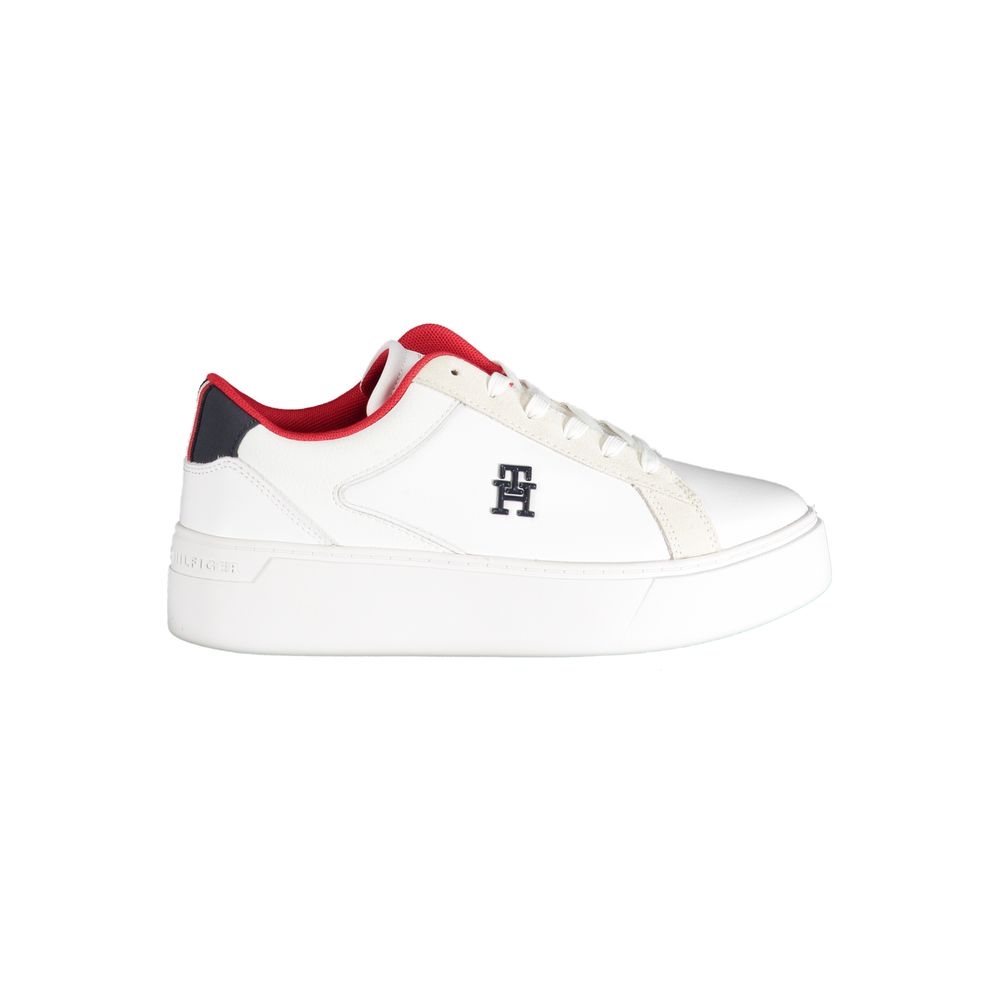 Fashionsarah.com Fashionsarah.com Tommy Hilfiger White Polyester Sneaker