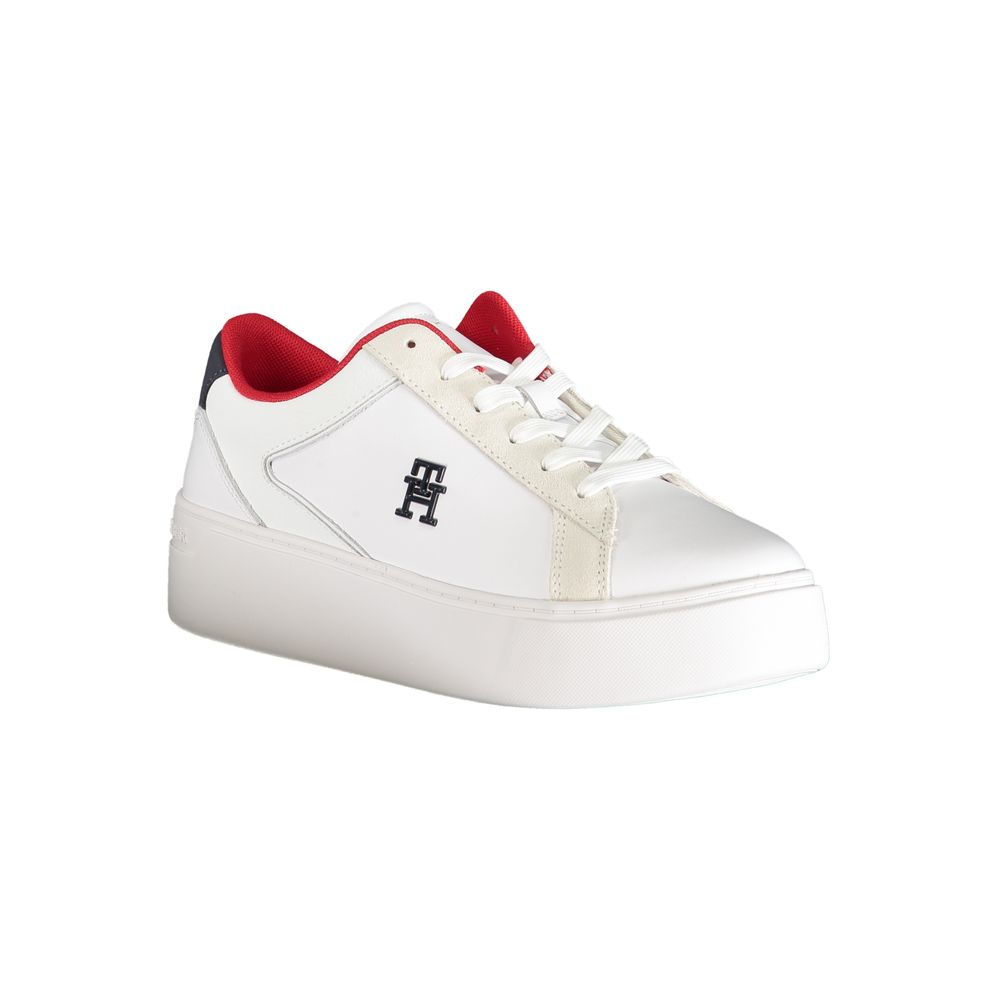 Fashionsarah.com Fashionsarah.com Tommy Hilfiger White Polyester Sneaker