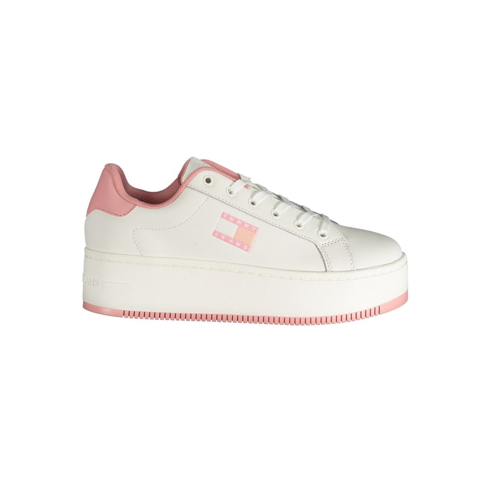 Fashionsarah.com Fashionsarah.com Tommy Hilfiger Pink Polyester Sneaker