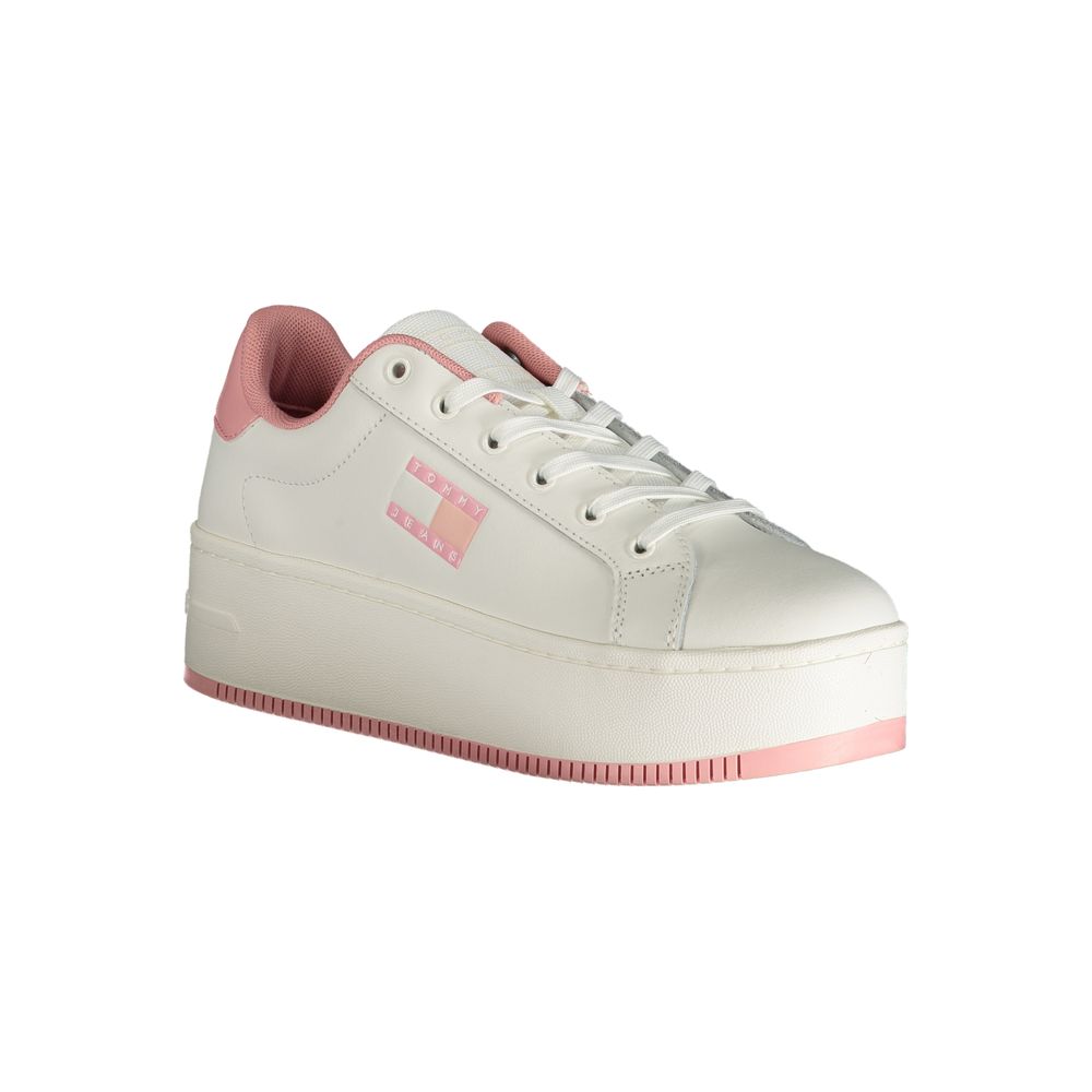 Fashionsarah.com Fashionsarah.com Tommy Hilfiger Pink Polyester Sneaker