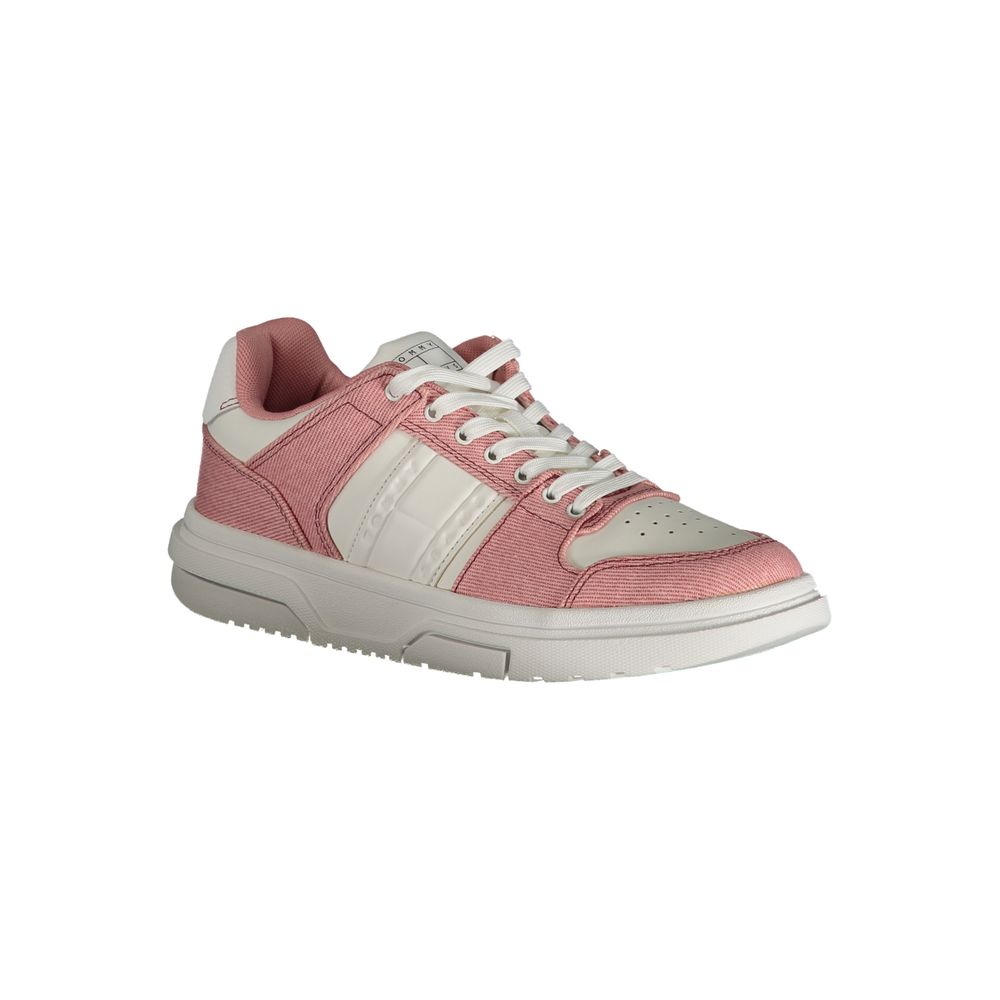 Fashionsarah.com Fashionsarah.com Tommy Hilfiger Pink Polyester Sneaker