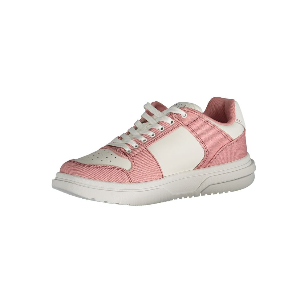 Fashionsarah.com Fashionsarah.com Tommy Hilfiger Pink Polyester Sneaker