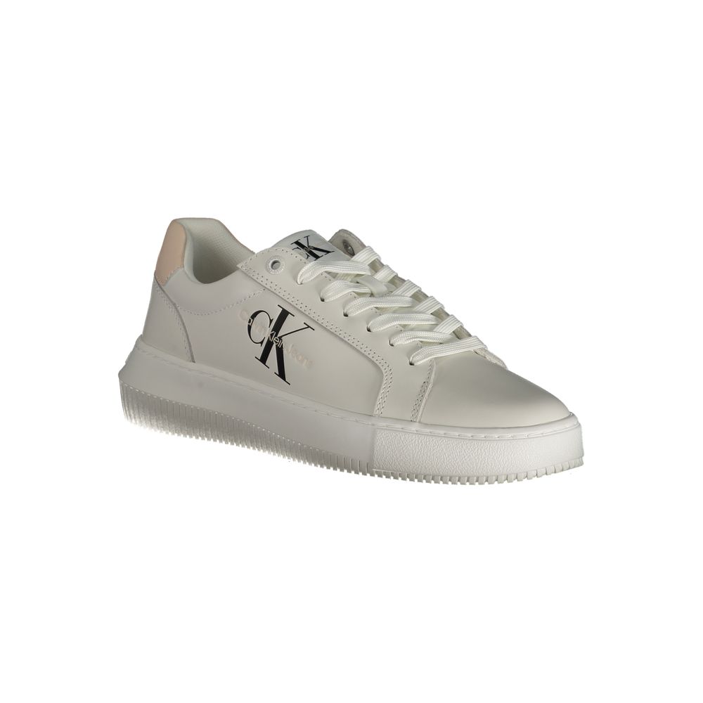 Fashionsarah.com Fashionsarah.com Calvin Klein White Polyester Sneaker