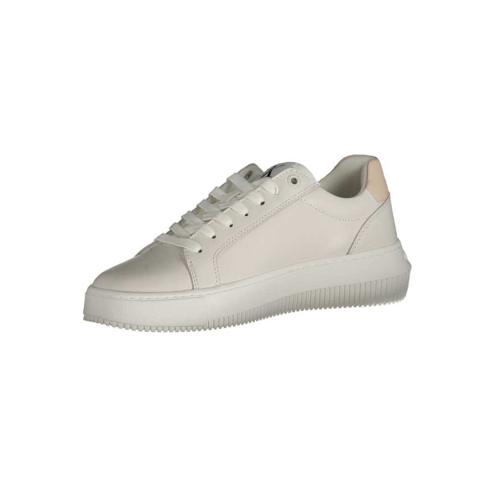 Fashionsarah.com Fashionsarah.com Calvin Klein White Polyester Sneaker