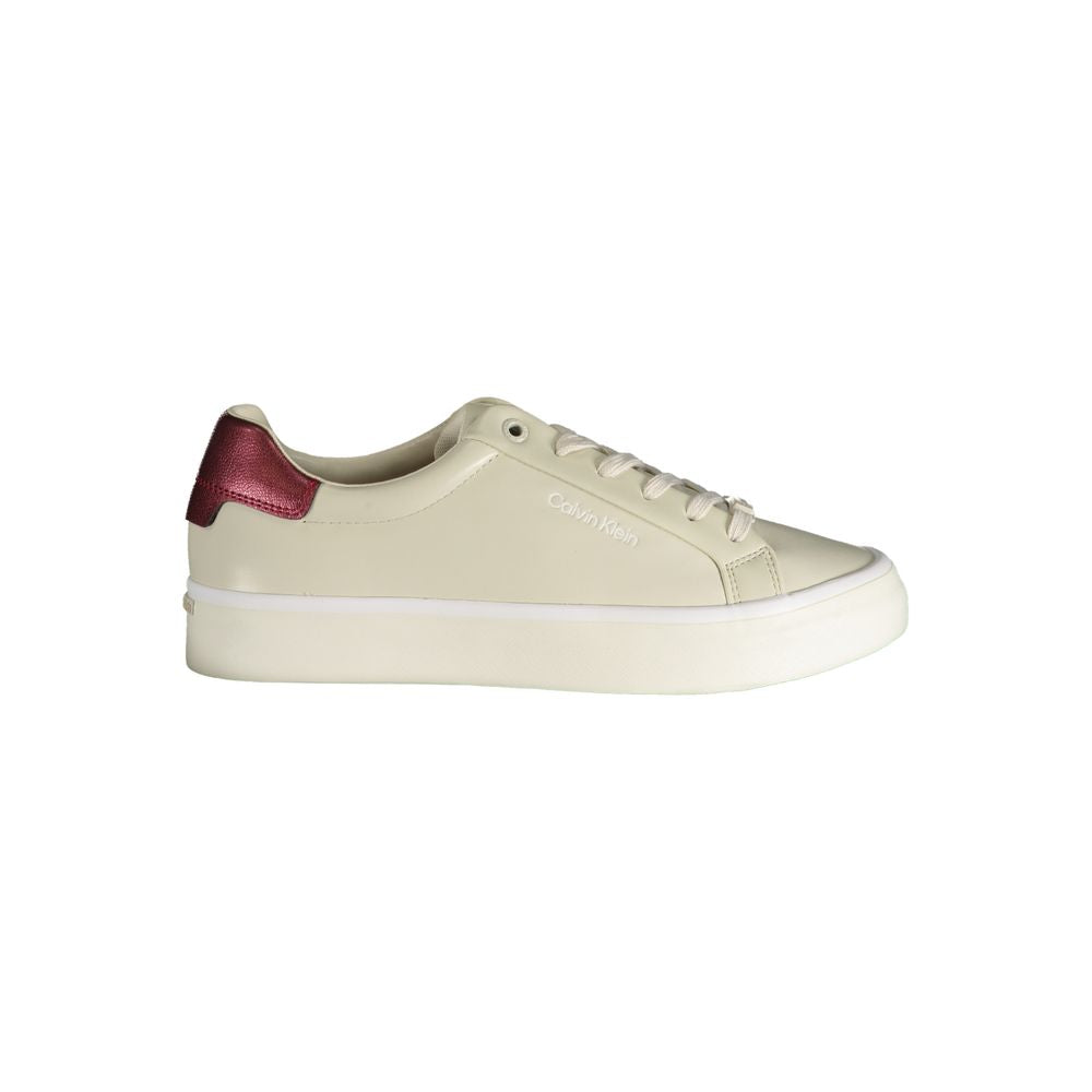 Fashionsarah.com Fashionsarah.com Calvin Klein Beige Polyester Sneaker