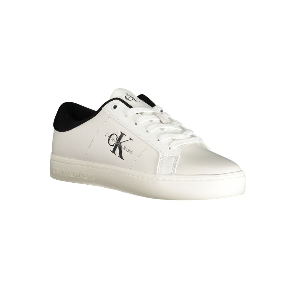 Fashionsarah.com Fashionsarah.com Calvin Klein White Polyester Sneaker