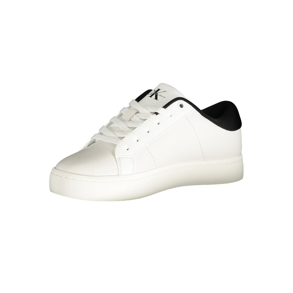 Fashionsarah.com Fashionsarah.com Calvin Klein White Polyester Sneaker