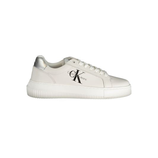 Fashionsarah.com Fashionsarah.com Calvin Klein White Polyester Sneaker