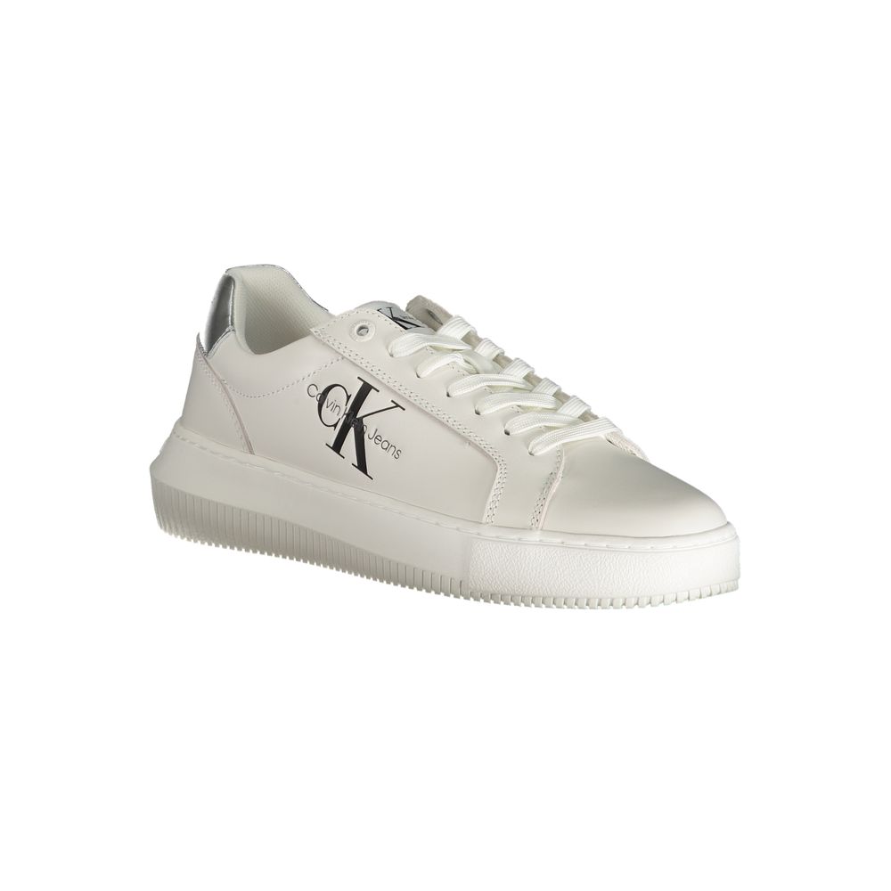 Fashionsarah.com Fashionsarah.com Calvin Klein White Polyester Sneaker