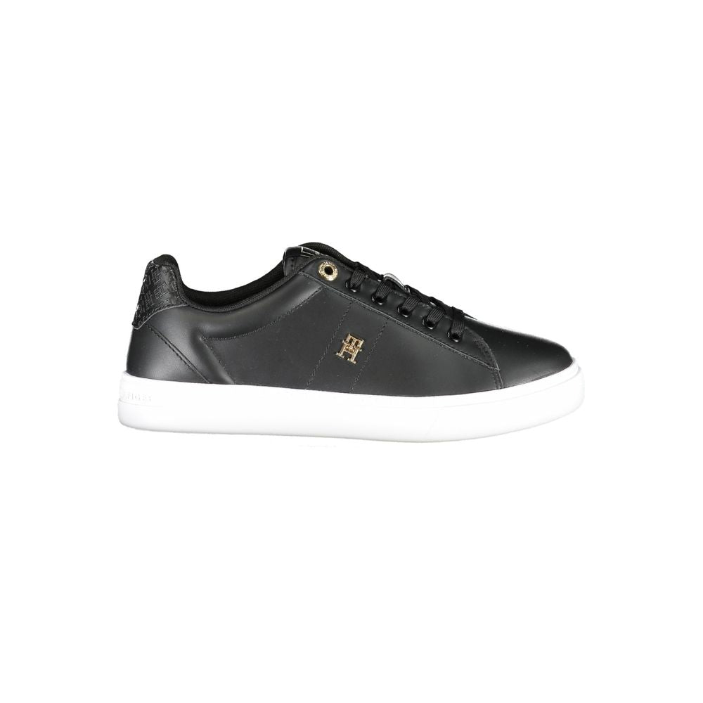 Fashionsarah.com Fashionsarah.com Tommy Hilfiger Black Polyester Sneaker