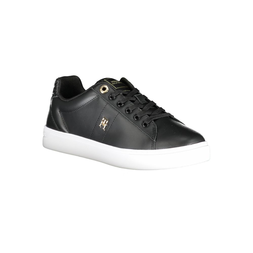 Fashionsarah.com Fashionsarah.com Tommy Hilfiger Black Polyester Sneaker