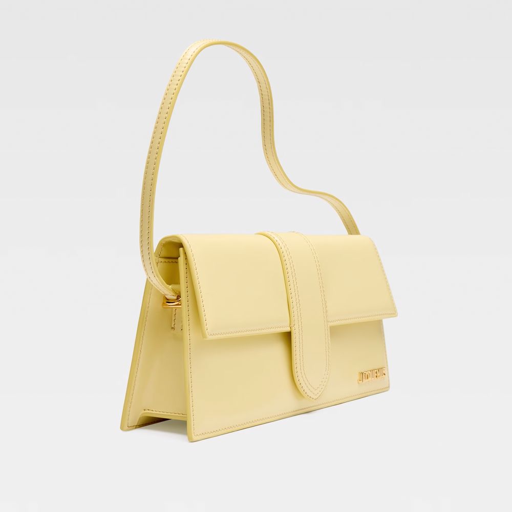 Fashionsarah.com Fashionsarah.com Jacquemus Yellow Leather Handbag