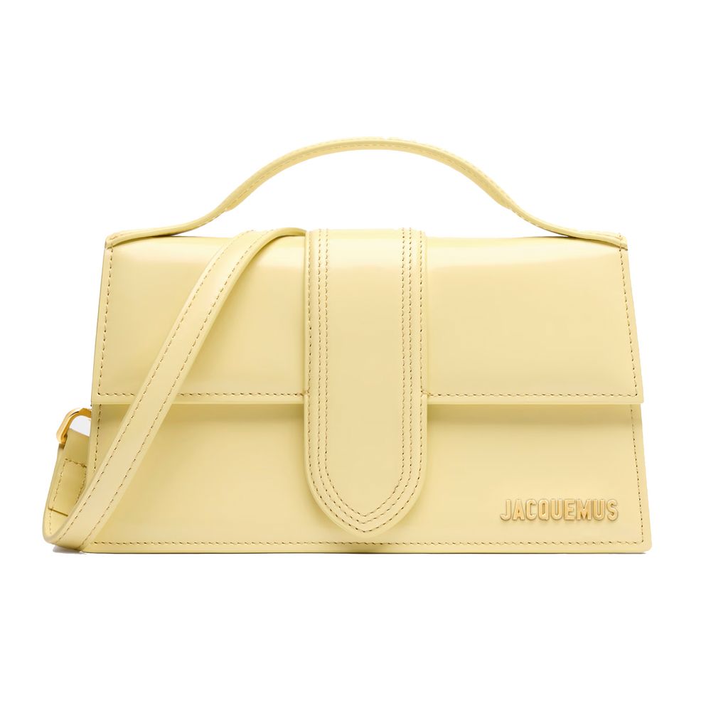 Fashionsarah.com Fashionsarah.com Jacquemus Yellow Leather Crossbody Bag