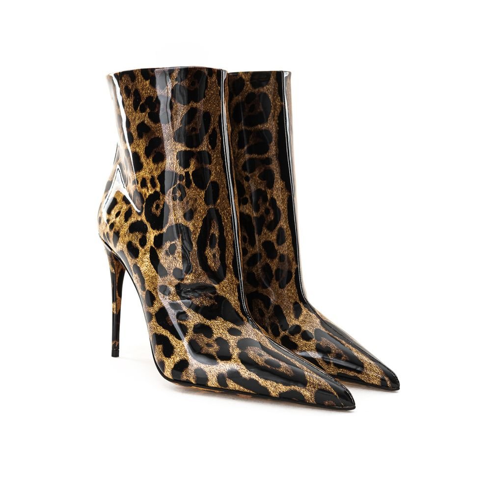 Fashionsarah.com Fashionsarah.com Dolce & Gabbana Multicolor Leather Boot