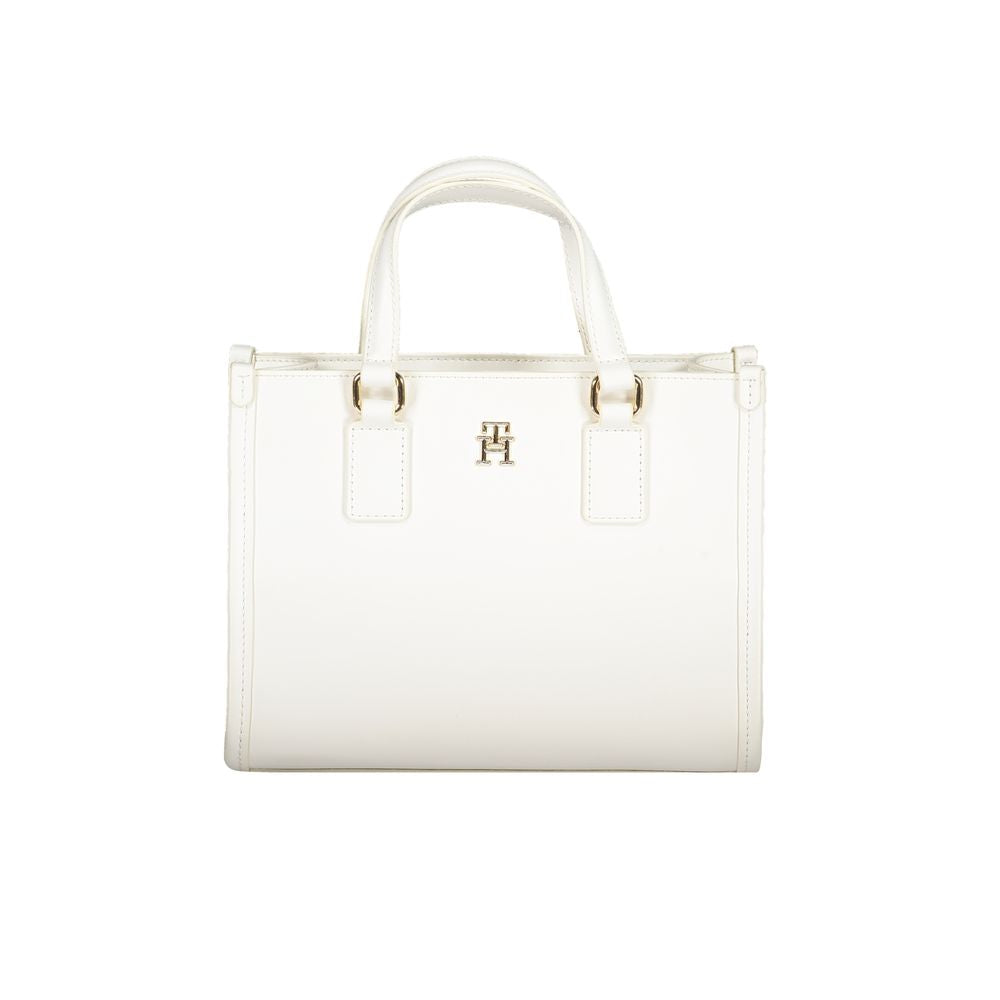 Fashionsarah.com Fashionsarah.com Tommy Hilfiger White Polyethylene Handbag