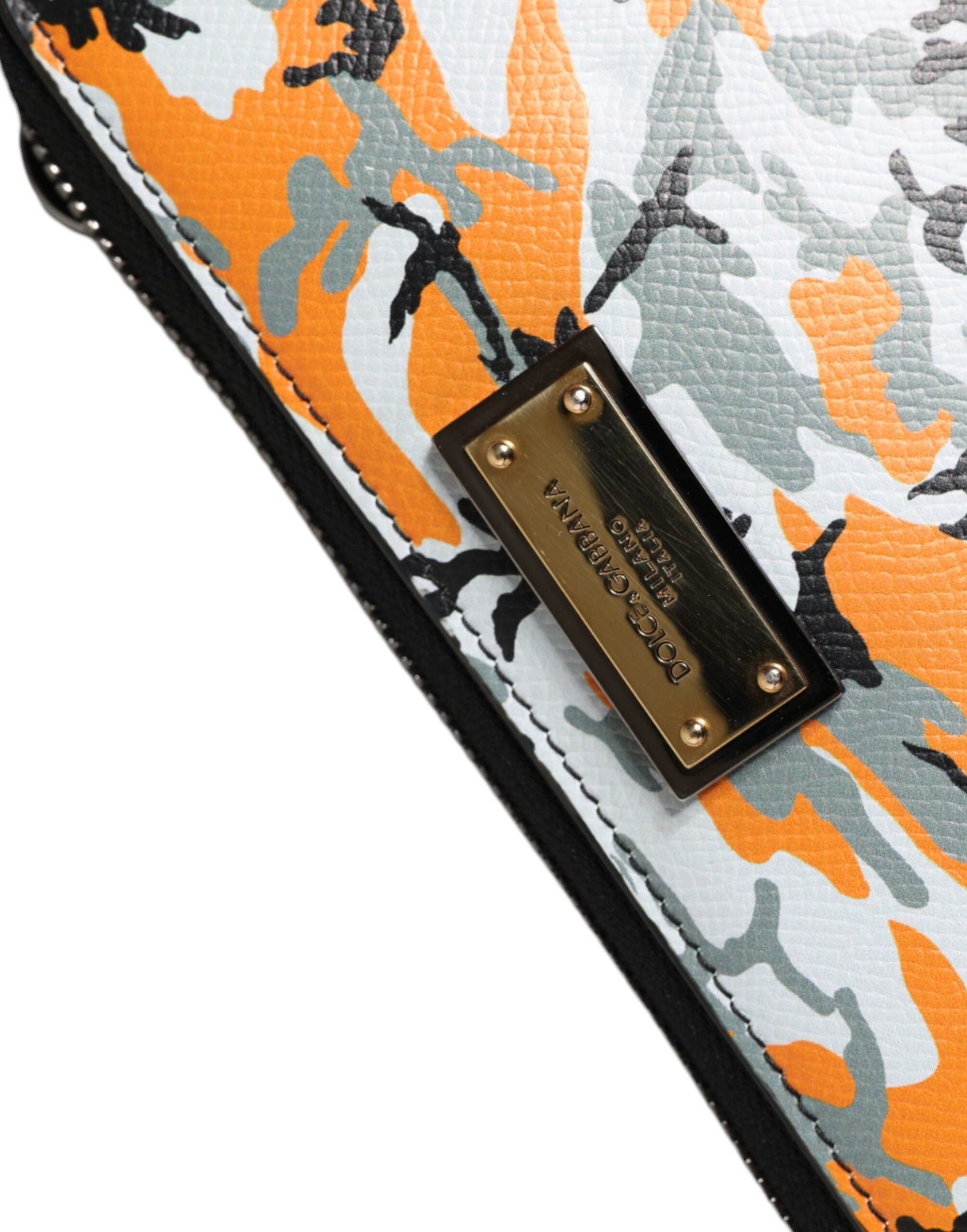 Dolce & Gabbana Multicolor Camouflage Leather Purse Cross Body Bag | Fashionsarah.com