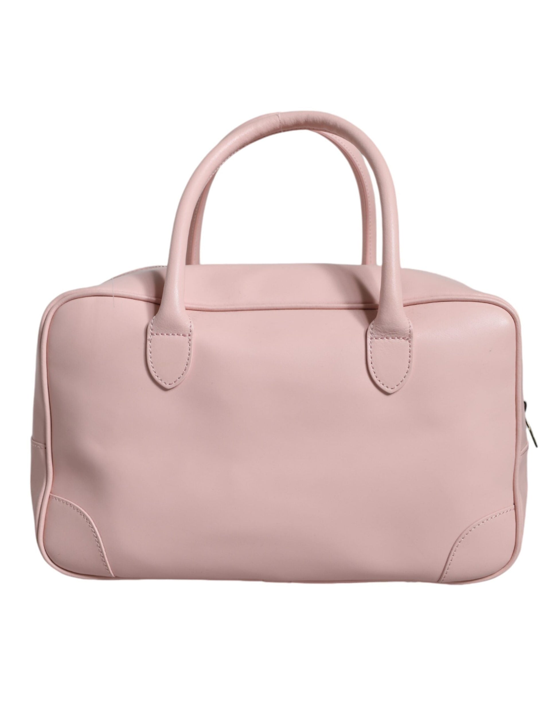 Fashionsarah.com Fashionsarah.com Aniye By Pink Leather Logo Top Handle Duffel Handbag Women Bag