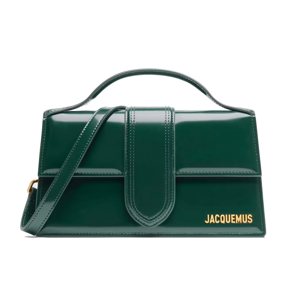 Fashionsarah.com Fashionsarah.com Jacquemus Green Leather Crossbody Bag