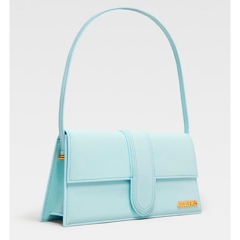 Fashionsarah.com Fashionsarah.com Jacquemus Light Blue Leather Handbag