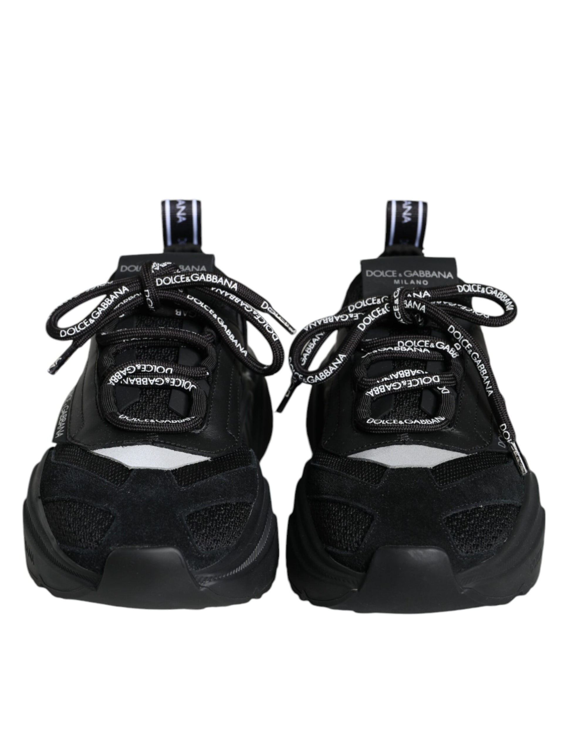 Dolce & Gabbana Black Daymaster Low Top Sneakers Shoes | Fashionsarah.com