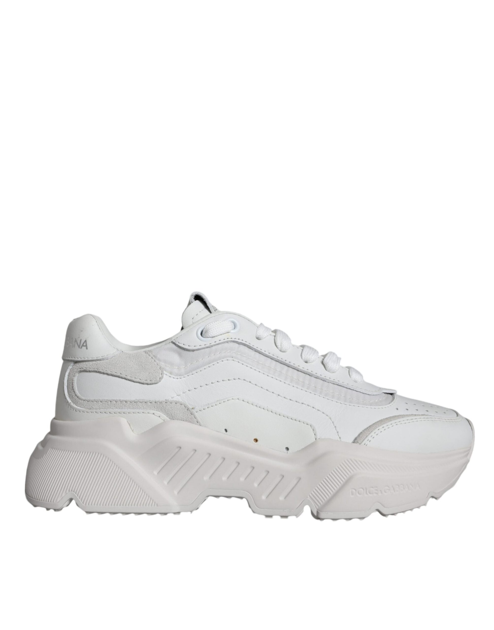 Dolce & Gabbana White Daymaster Low Top Sneakers Shoes | Fashionsarah.com