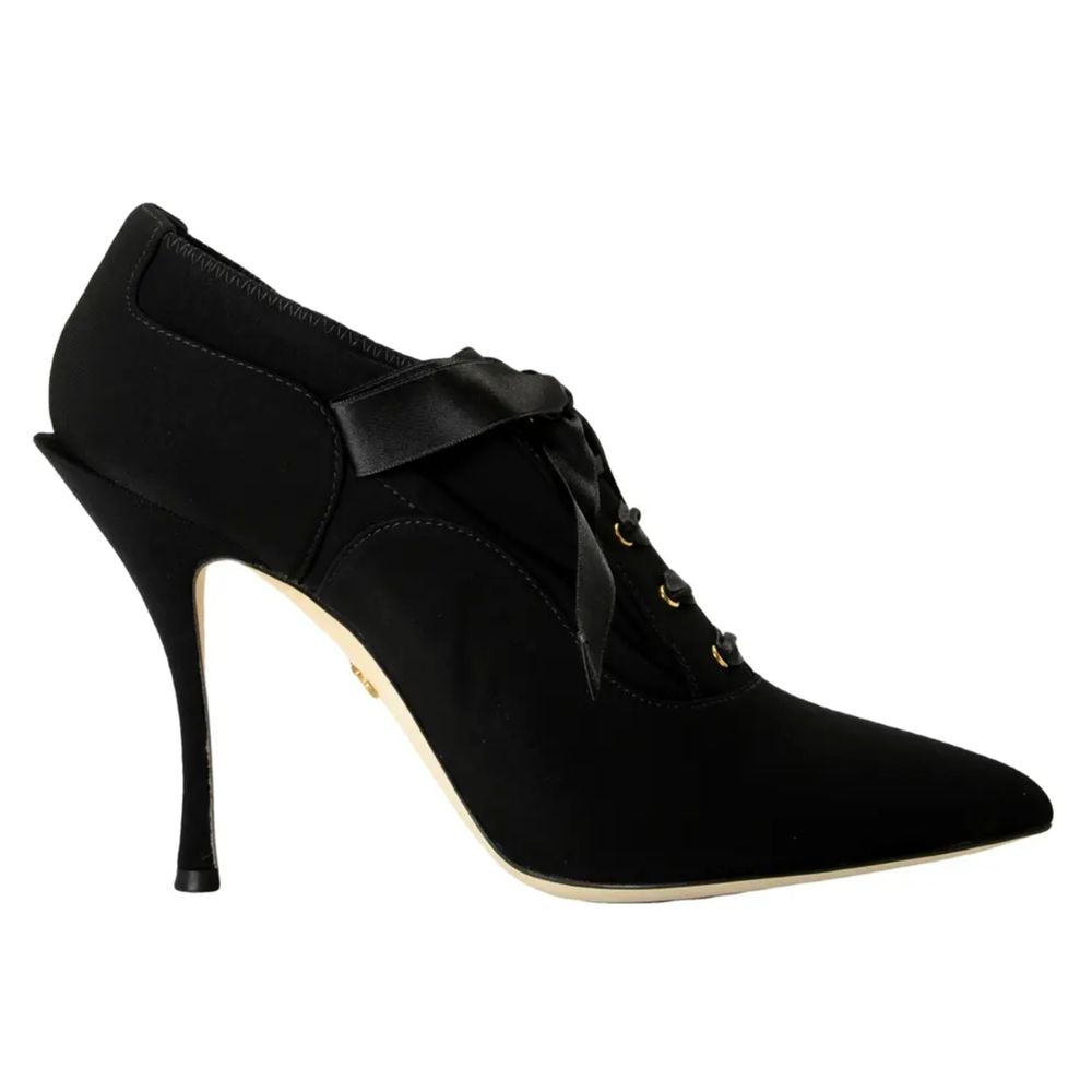 Fashionsarah.com Fashionsarah.com Dolce & Gabbana Black Viscose Pump