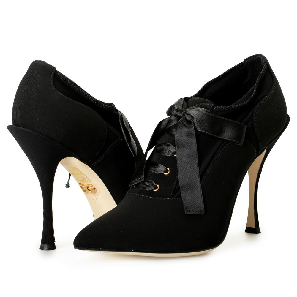 Fashionsarah.com Fashionsarah.com Dolce & Gabbana Black Viscose Pump