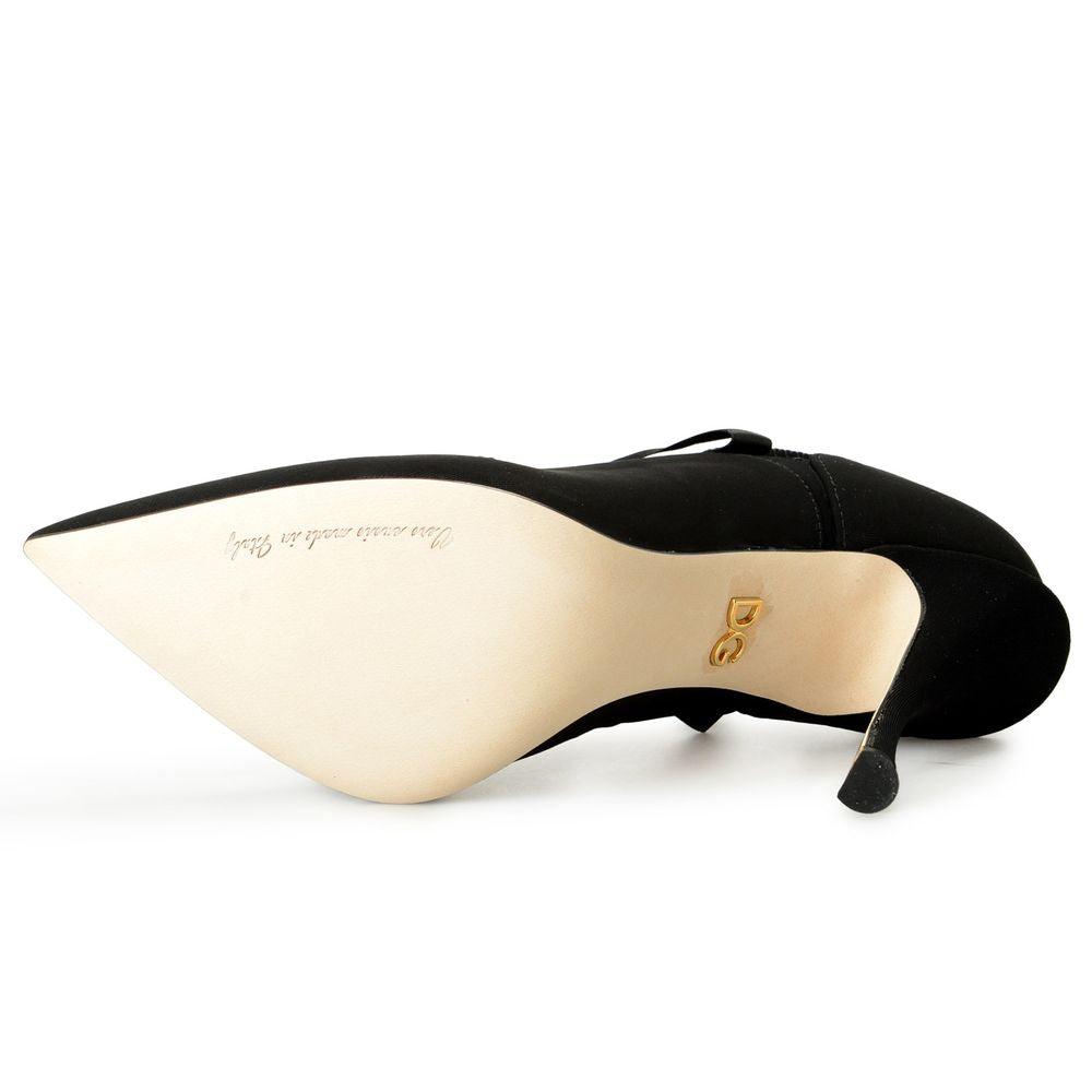 Fashionsarah.com Fashionsarah.com Dolce & Gabbana Black Viscose Pump