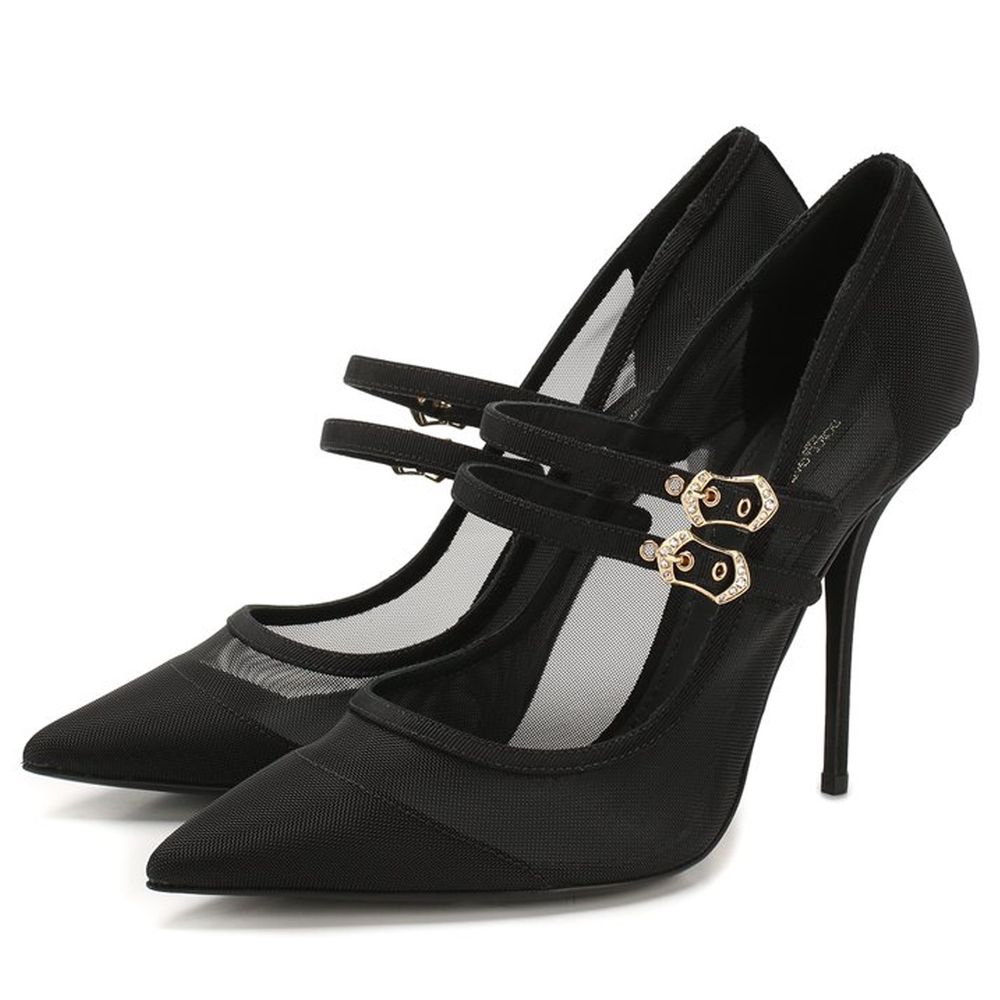 Fashionsarah.com Fashionsarah.com Dolce & Gabbana Black Polyamide Pump