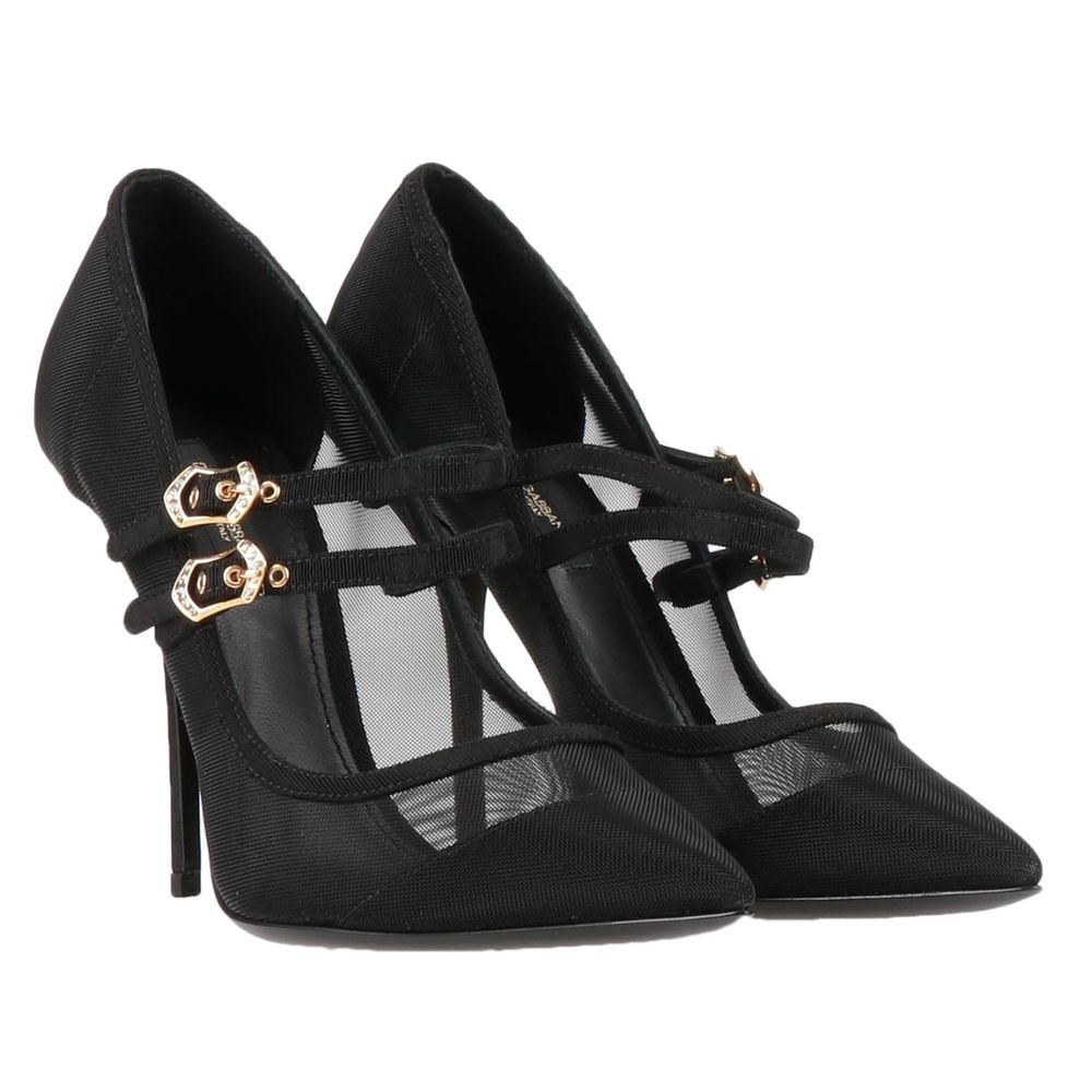 Fashionsarah.com Fashionsarah.com Dolce & Gabbana Black Polyamide Pump