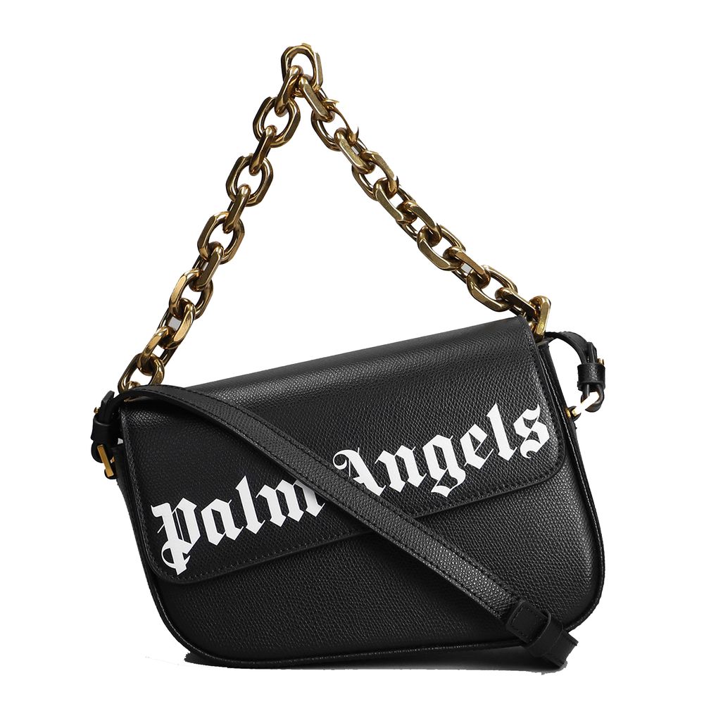 Fashionsarah.com Fashionsarah.com Palm Angels Black Leather Crossbody Bag