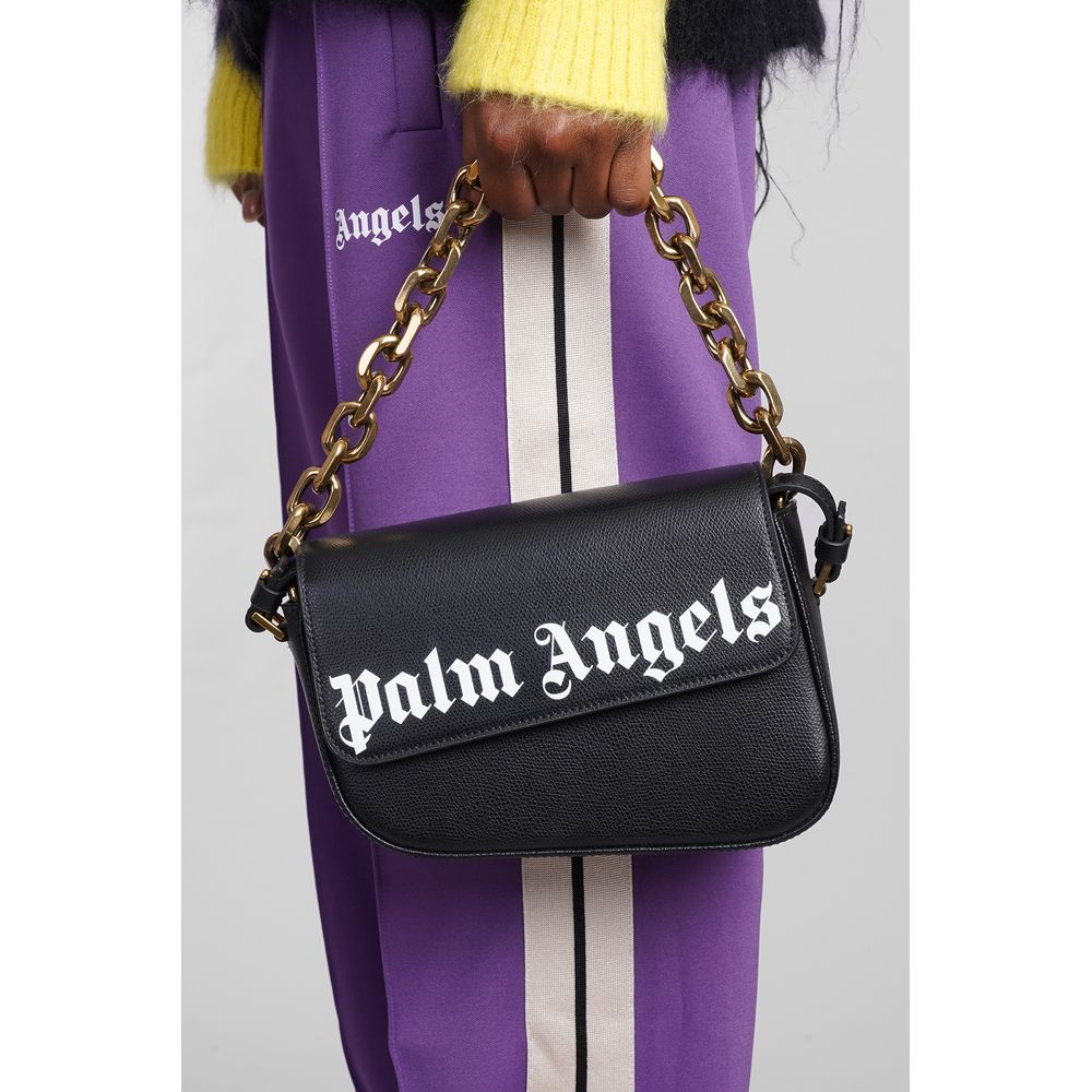 Fashionsarah.com Fashionsarah.com Palm Angels Black Leather Crossbody Bag