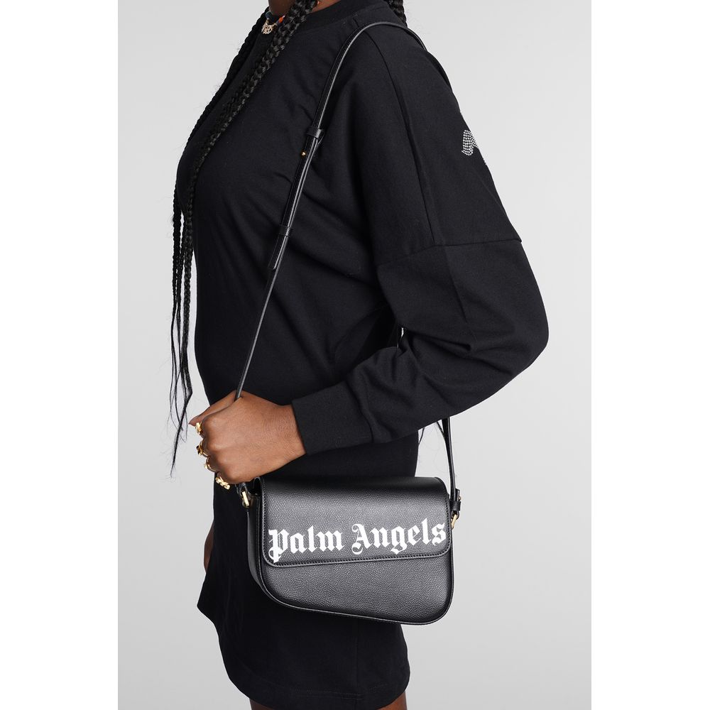 Fashionsarah.com Fashionsarah.com Palm Angels Black Leather Crossbody Bag