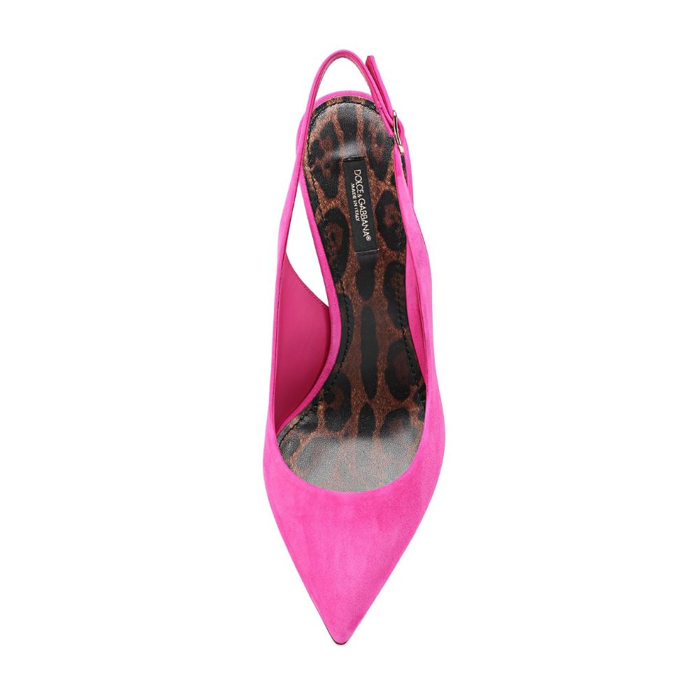 Fashionsarah.com Fashionsarah.com Dolce & Gabbana Fuchsia Leather Di Capra Pump