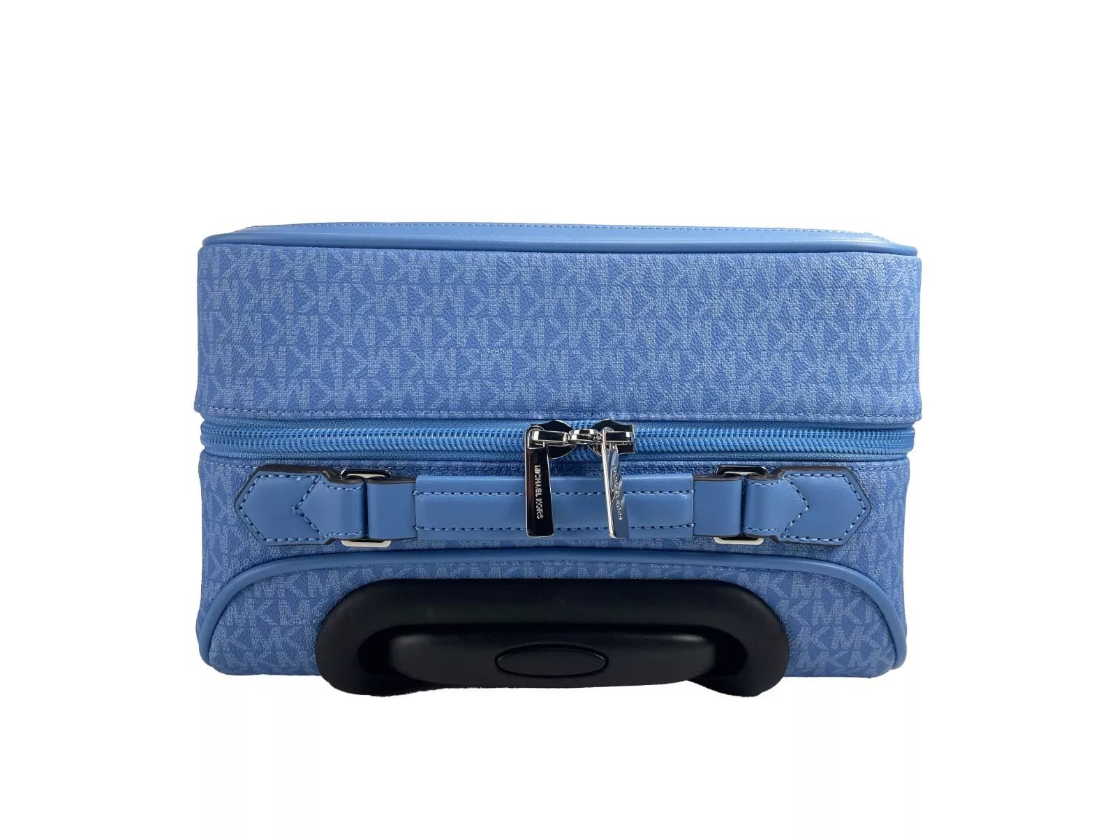 Fashionsarah.com Fashionsarah.com Michael Kors Travel Small Pacific Blue Signature Trolley Rolling Suitcase Carry On