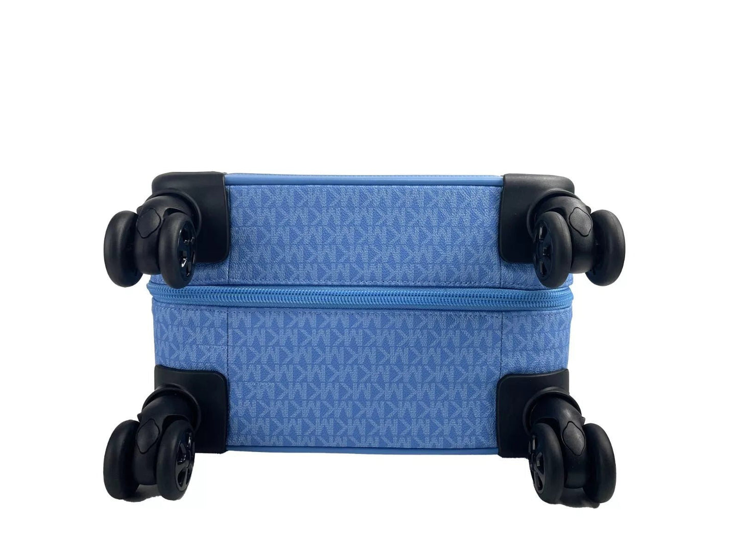 Fashionsarah.com Fashionsarah.com Michael Kors Travel Small Pacific Blue Signature Trolley Rolling Suitcase Carry On