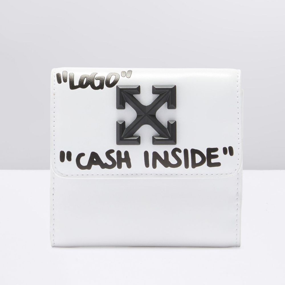 Fashionsarah.com Fashionsarah.com Off-White White Leather Wallet