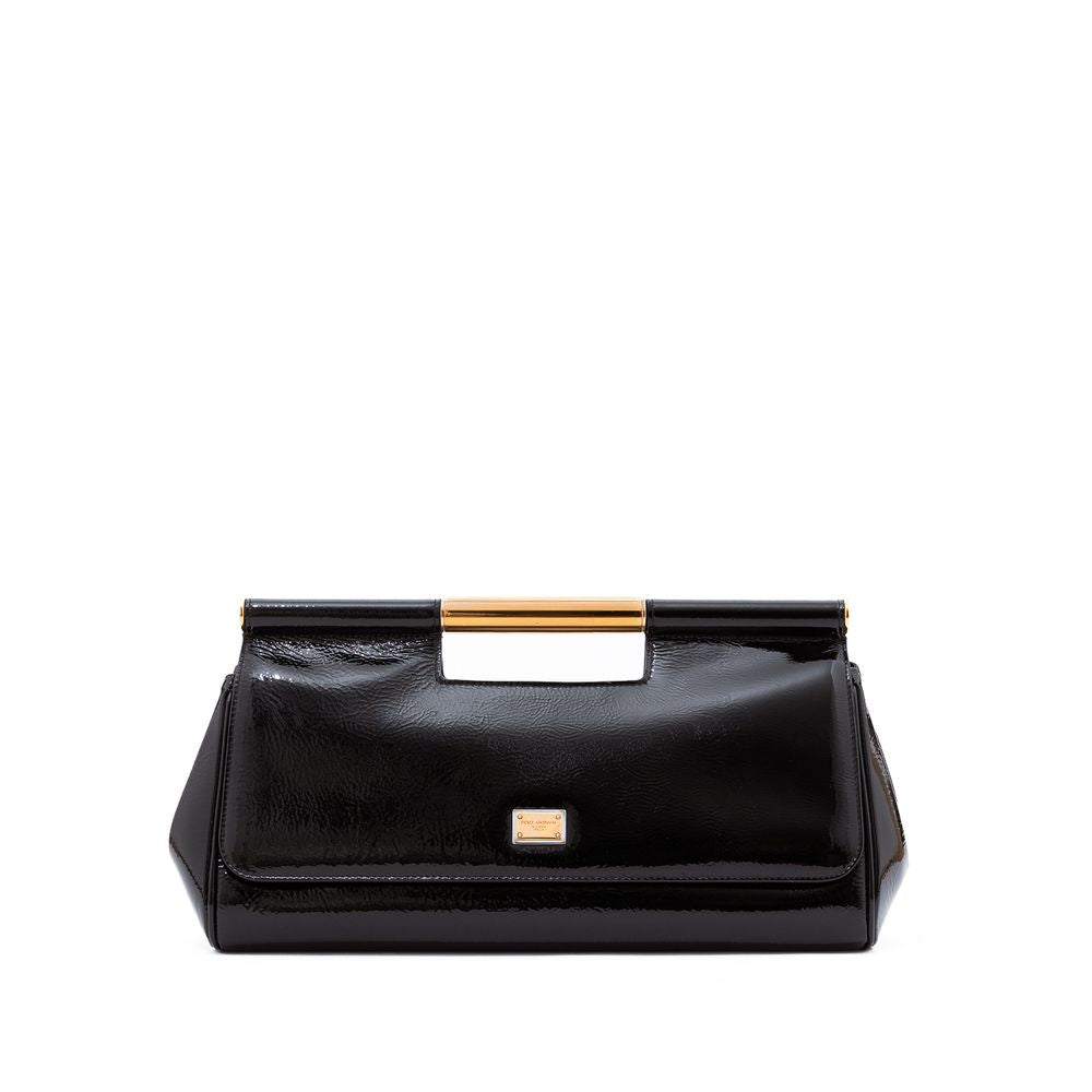 Dolce & Gabbana Black Leather Handbag | Fashionsarah.com