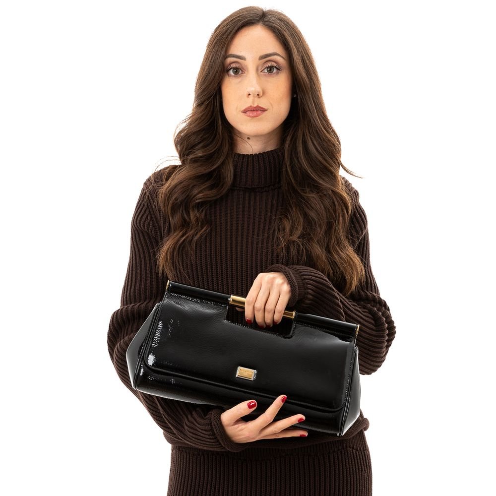 Dolce & Gabbana Black Leather Handbag | Fashionsarah.com