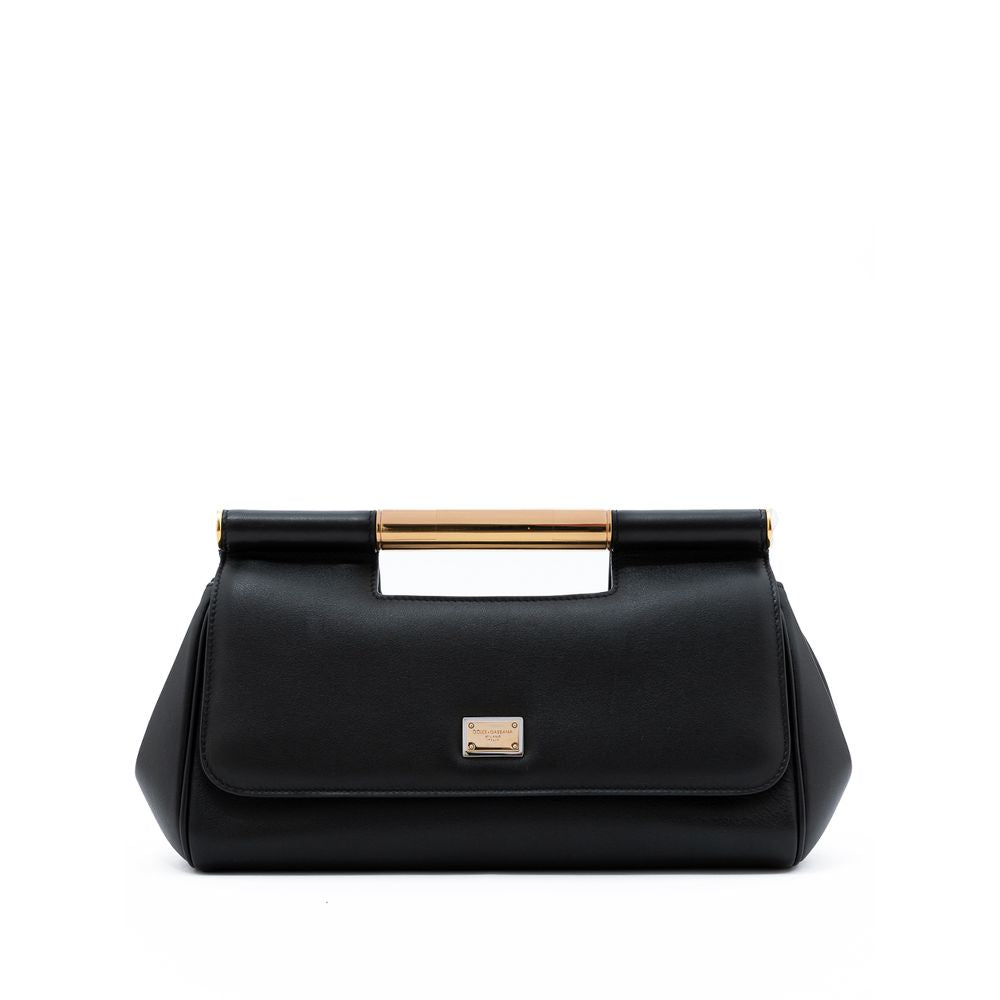 Dolce & Gabbana Black Leather Handbag | Fashionsarah.com