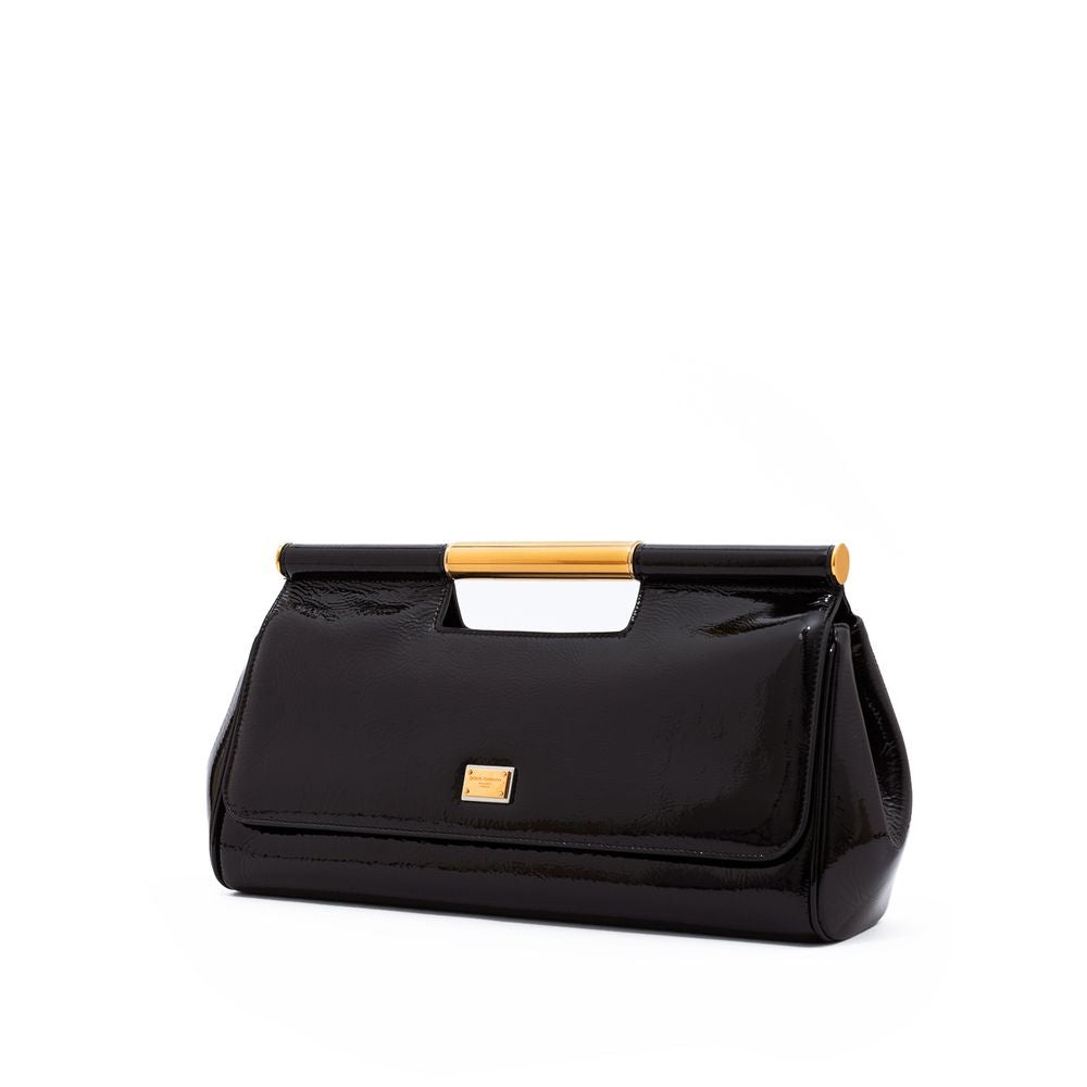 Dolce & Gabbana Black Leather Handbag | Fashionsarah.com