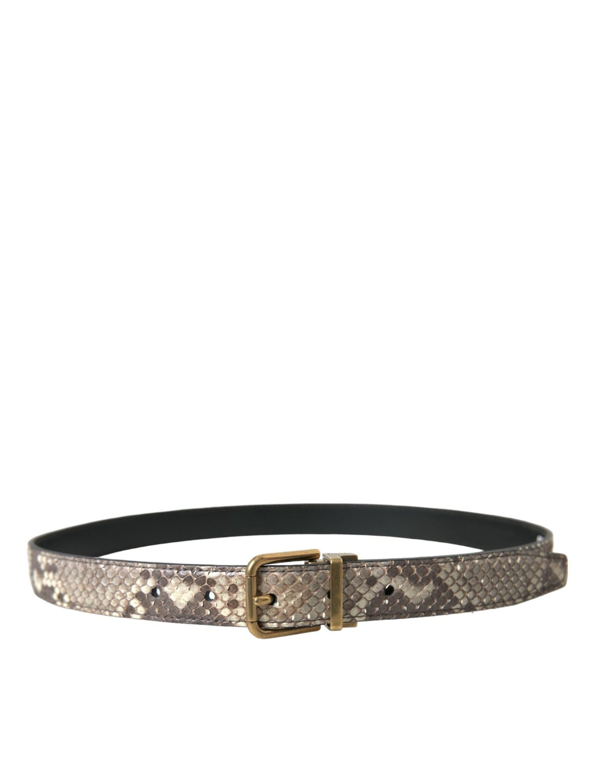 Dolce & Gabbana Elegant Italian Leather Belt | Fashionsarah.com