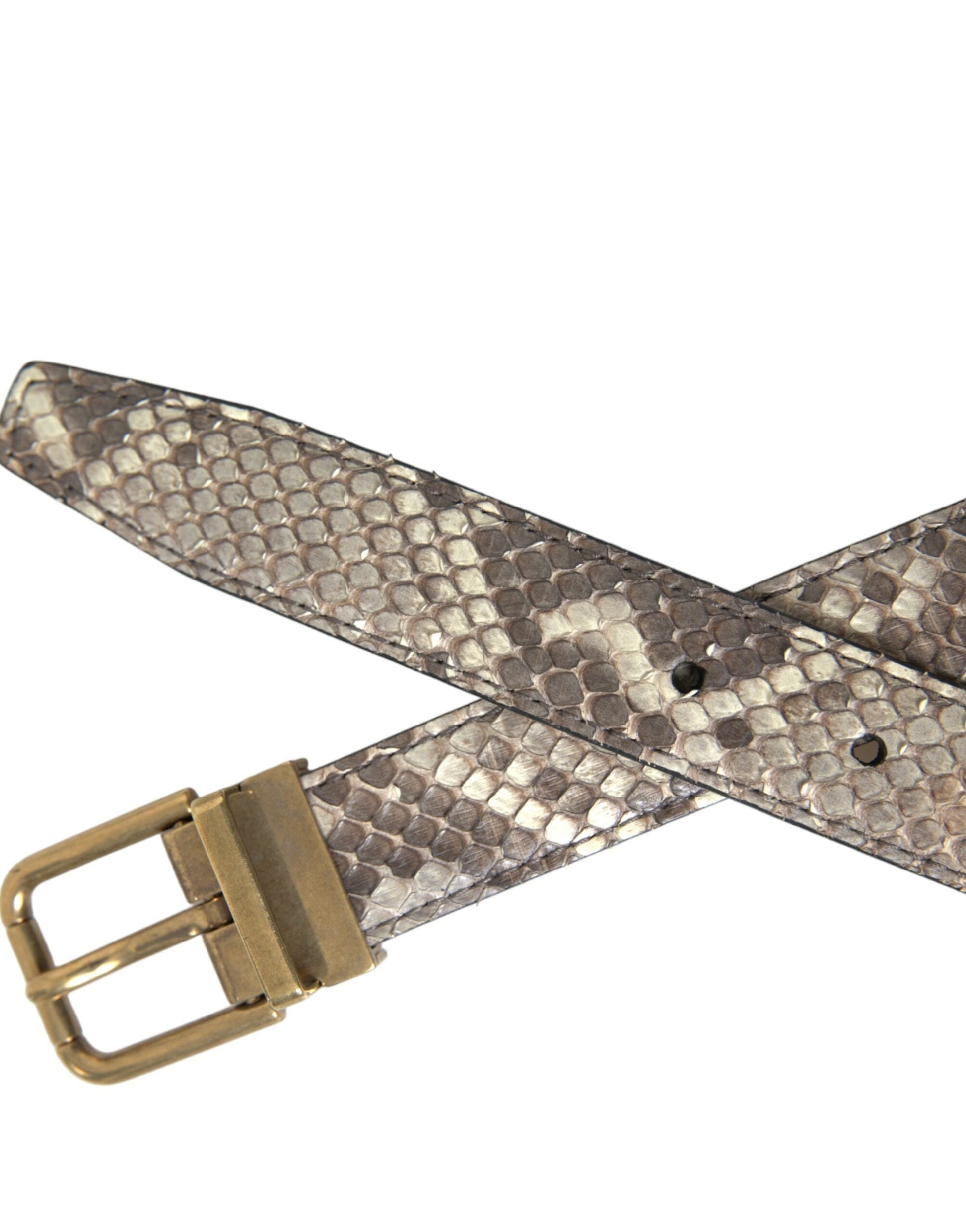 Dolce & Gabbana Elegant Italian Leather Belt | Fashionsarah.com