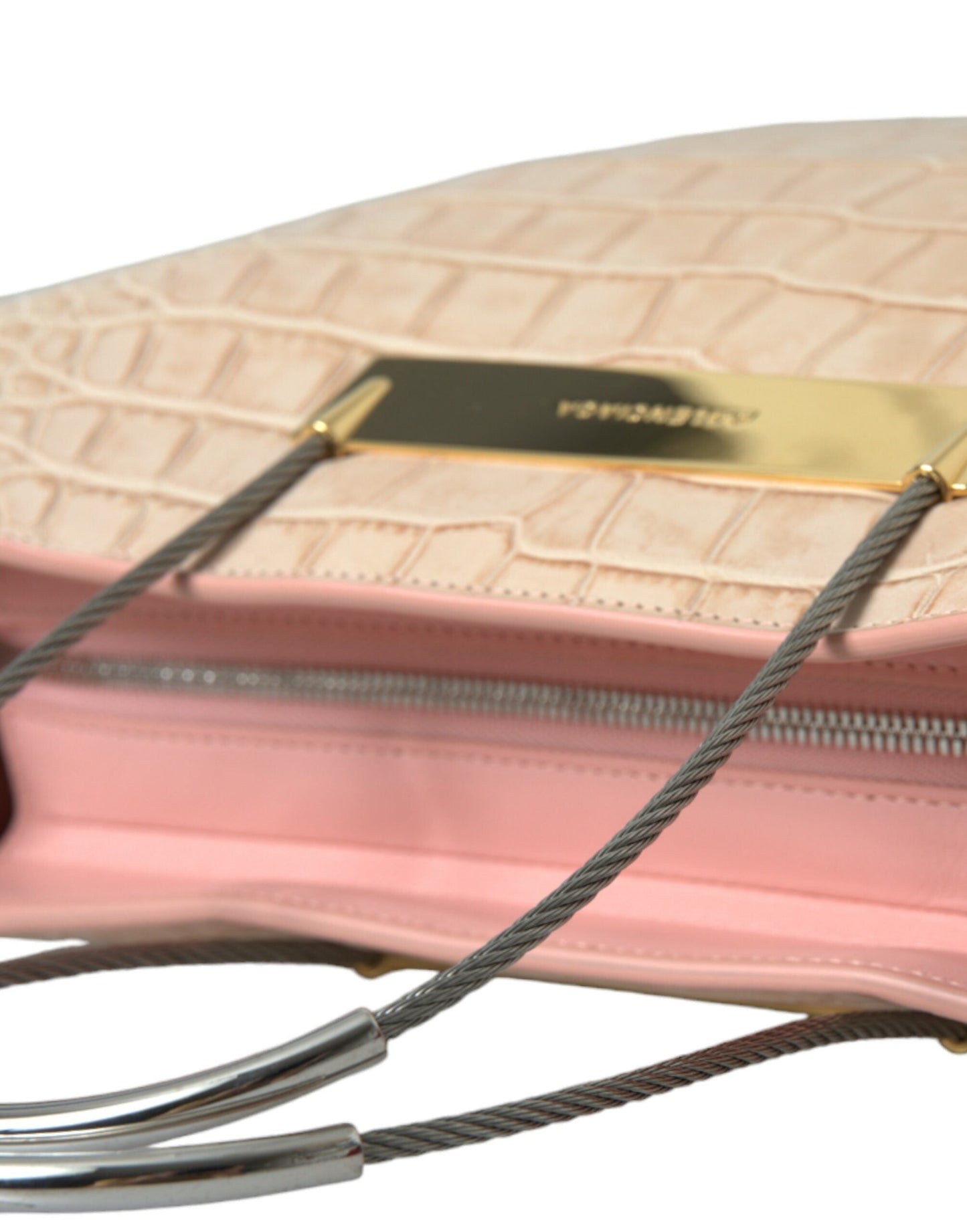 Balenciaga Alligator Leather Chic Pink Tote Bag | Fashionsarah.com