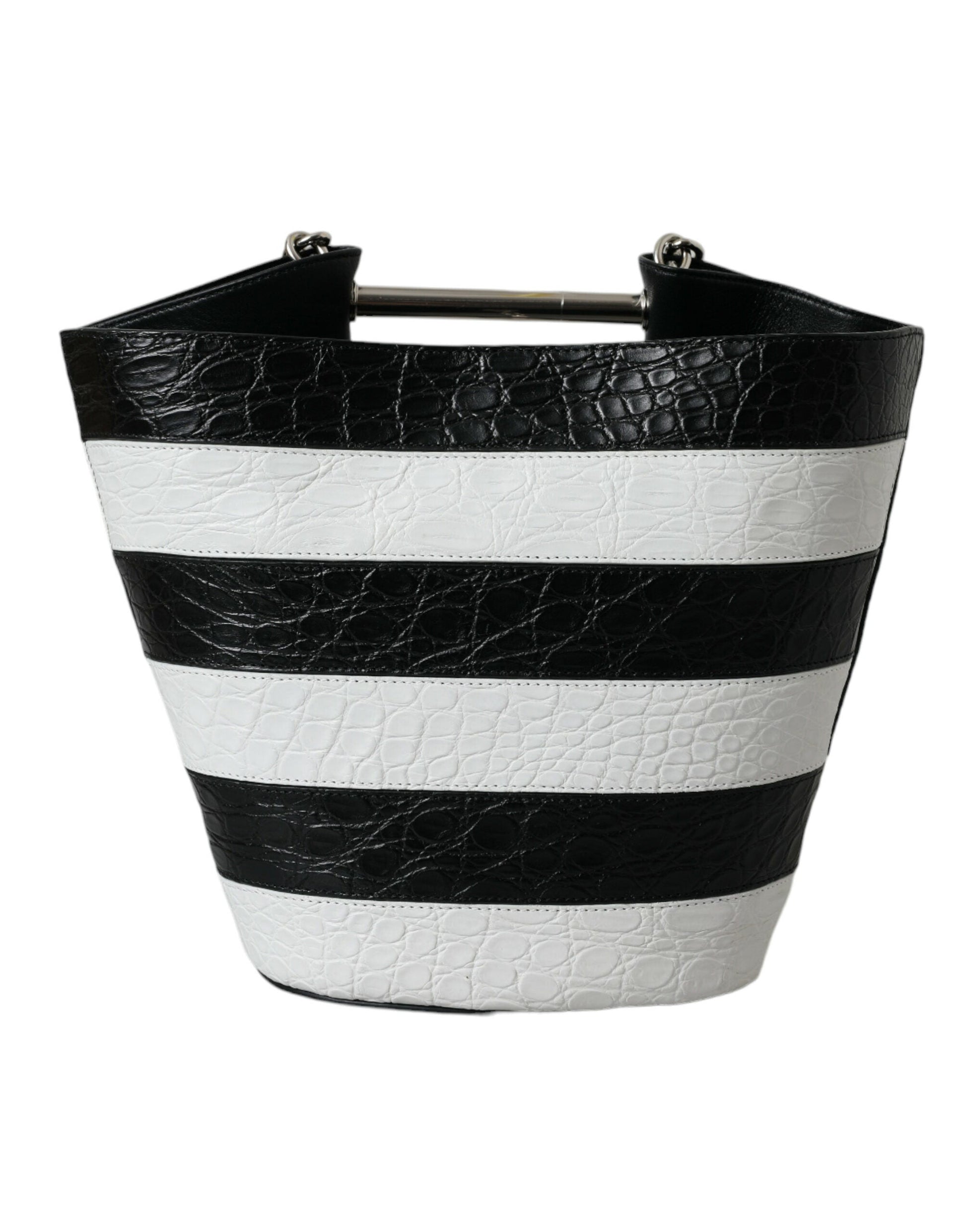 Balenciaga Chic Crocodile Leather Maxi Bucket Bag | Fashionsarah.com
