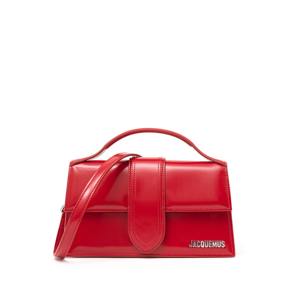 Fashionsarah.com Fashionsarah.com Jacquemus Red Leather Shoulder Bag