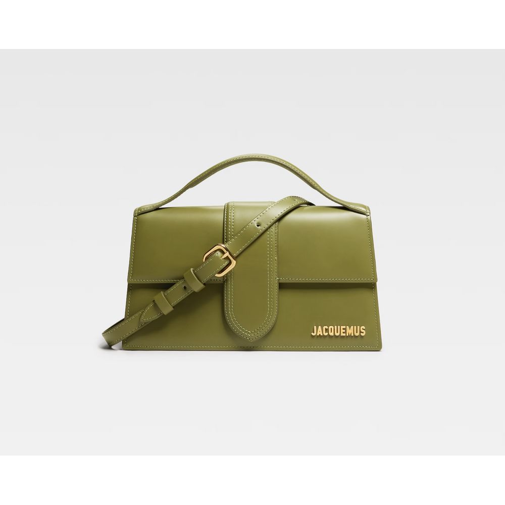 Fashionsarah.com Fashionsarah.com Jacquemus Green Leather Crossbody Bag