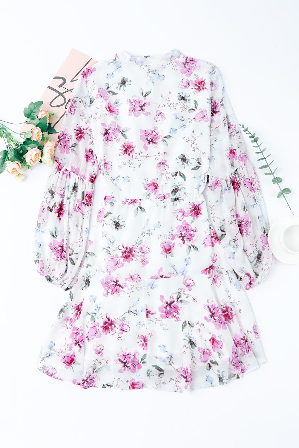 Vintage Floral Flowy Dress | Fashionsarah.com