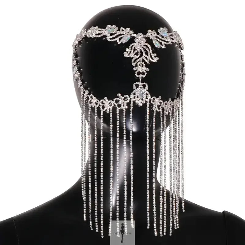 Fashionsarah.com Fashionsarah.com Rhinestone Crystal Jewelry Face Mask